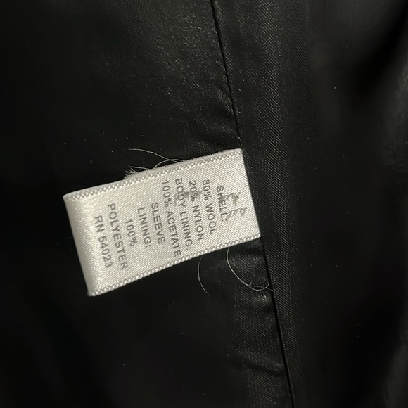 Banana Republic Black Wool Peacoat - Picture 8 of 10